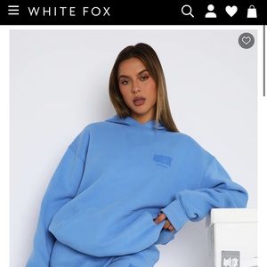 BRAND NEW NEVER WORN WHITEFOX ARCHIVE HOODIE